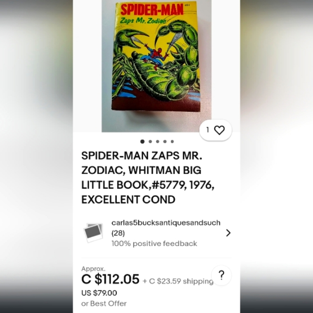 1969 COMIC BOOKS VINTAGE FANTASIC 4 1969 +SPIDERMAN 1976 +MORE value about $169 - Picture 11 of 12